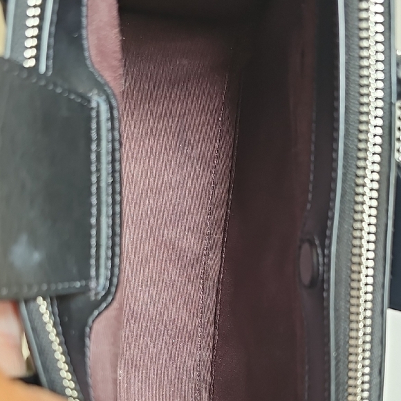 Coach 2024 Nina Small Tote Crossbody Bag CR097 black refined calf leather NWOT - Picture 7 of 12